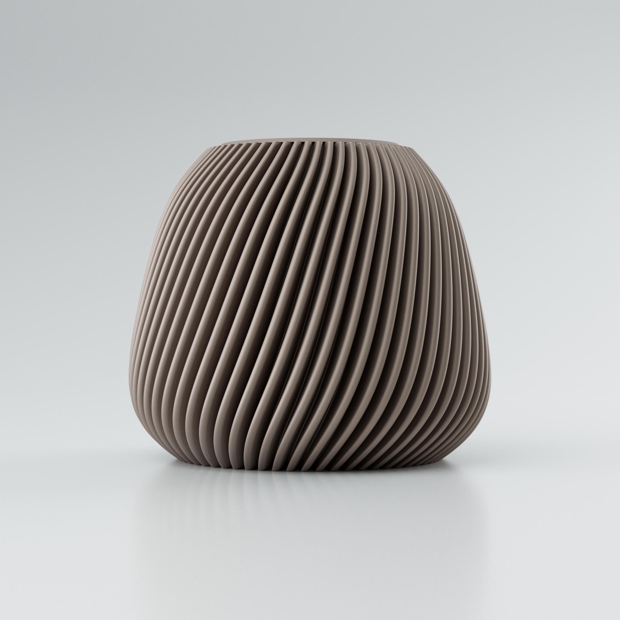 frontansicht der vase voravellie mit erkennbarem twist design