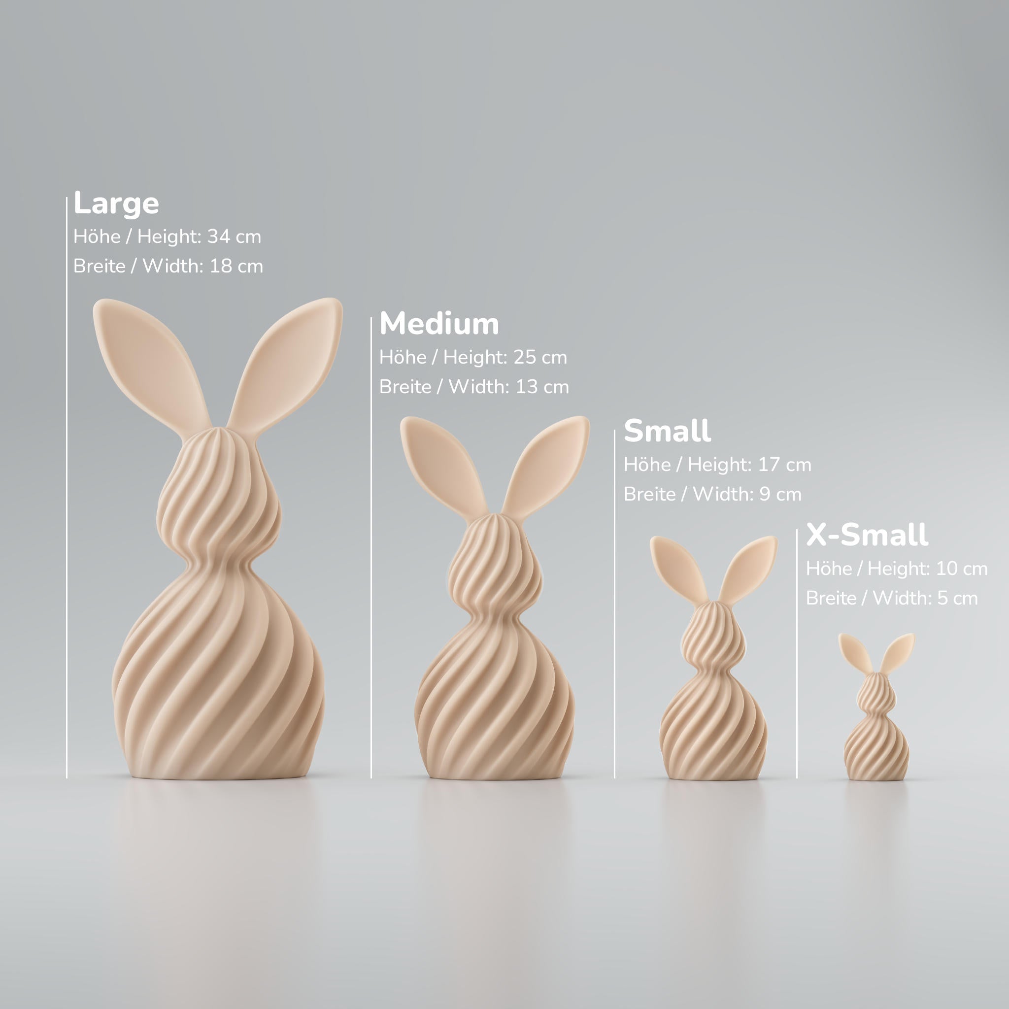 Moravellie – Sculptural Design Easter Bunny