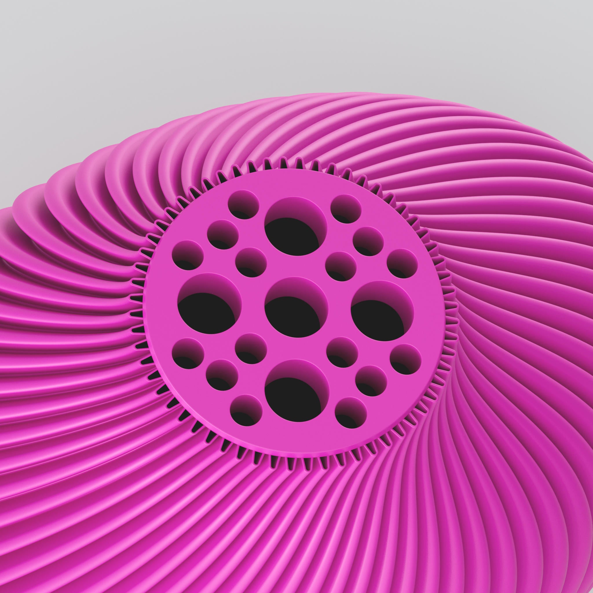 Design Blooming3D Vase Voravellie 80 Pink Twist